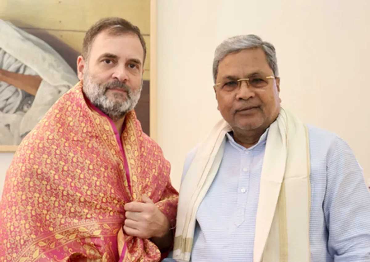 सीएम सिद्धारमैया ने राहुल गांधी को वेंडर्स के कल्याण की दी जानकारी